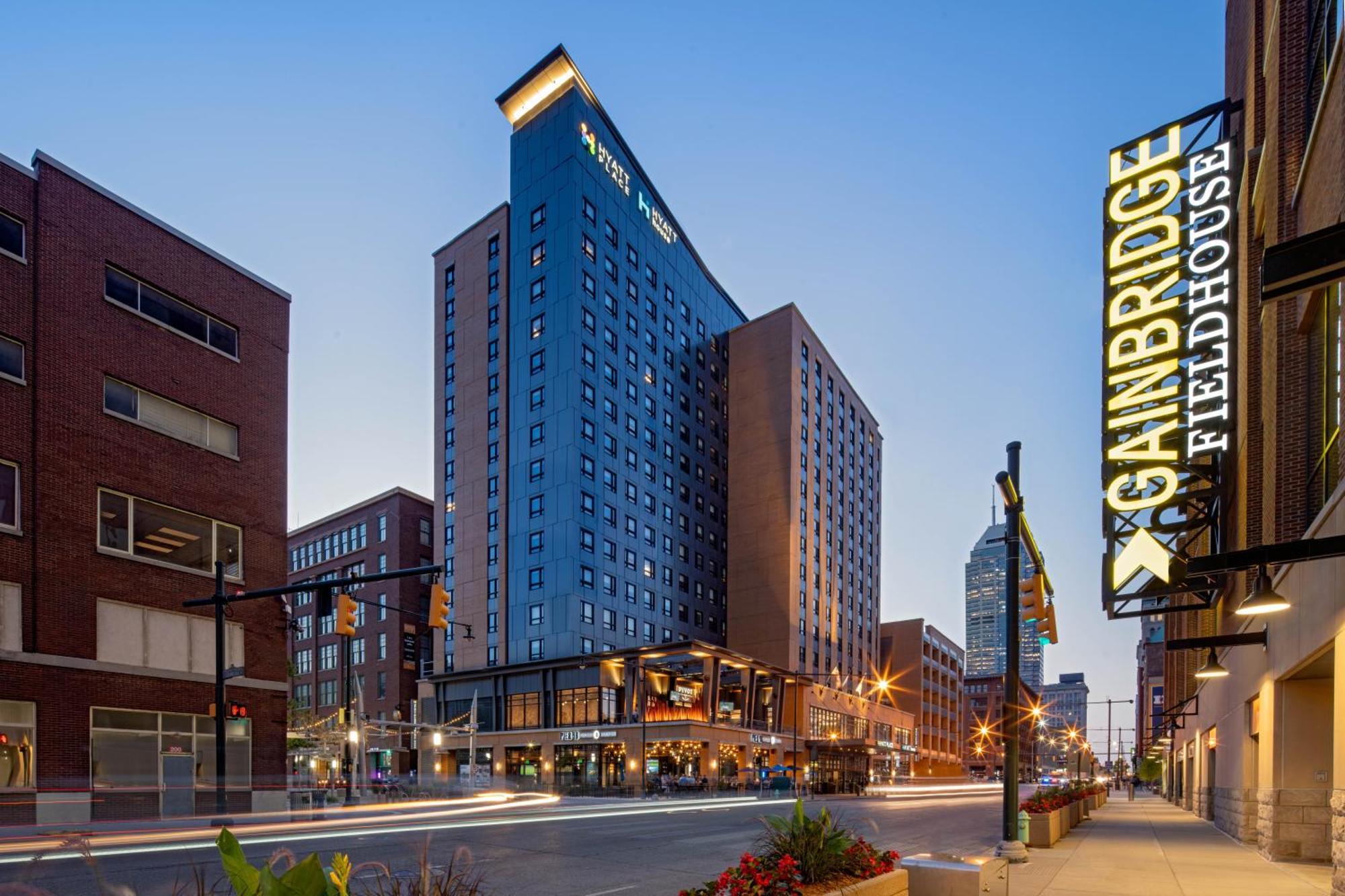 Hyatt House Indianapolis Downtown Hotel Exterior foto